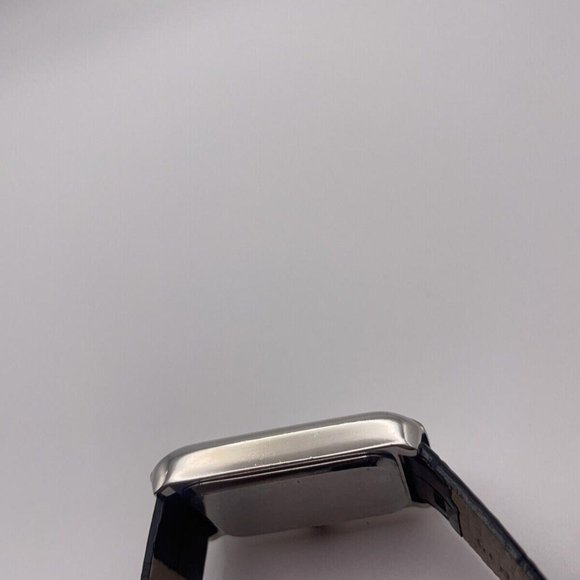 Working Coldwater Creek Watch Black Band / Silver Tone MSRP $59 Croc N Scroll - Picture 6 of 10